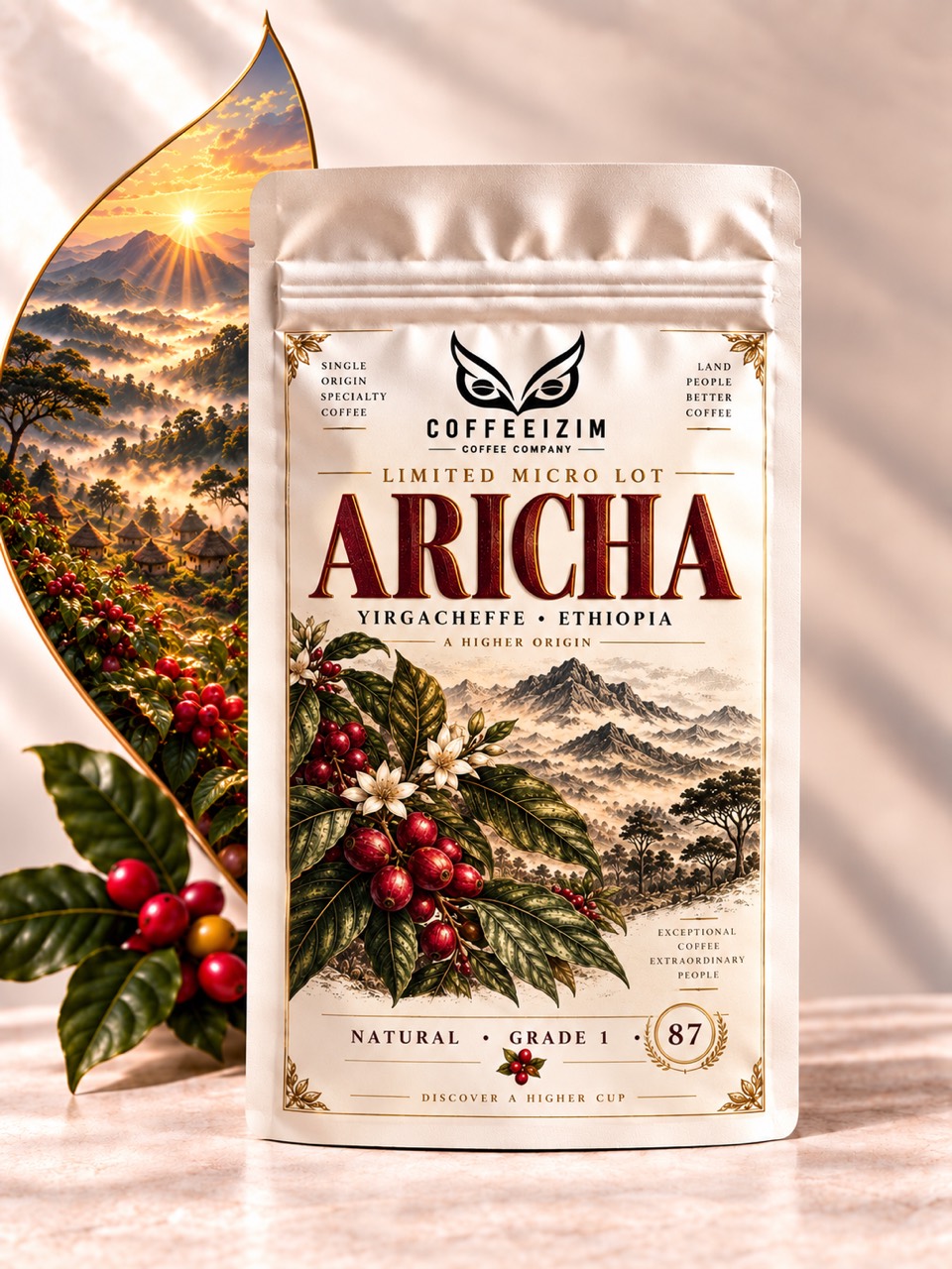 Coffeeizim Aricha G1 paket görseli