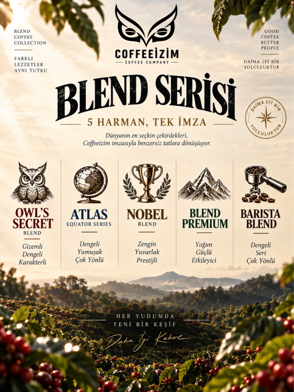 Master Blend Kit beş harman